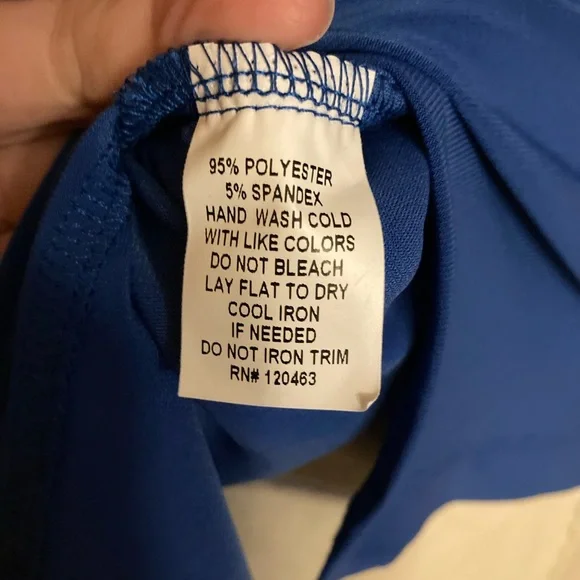 CSC Studio Royal Blue Jeweled Embellished V-Neck - Picture 3 of 8